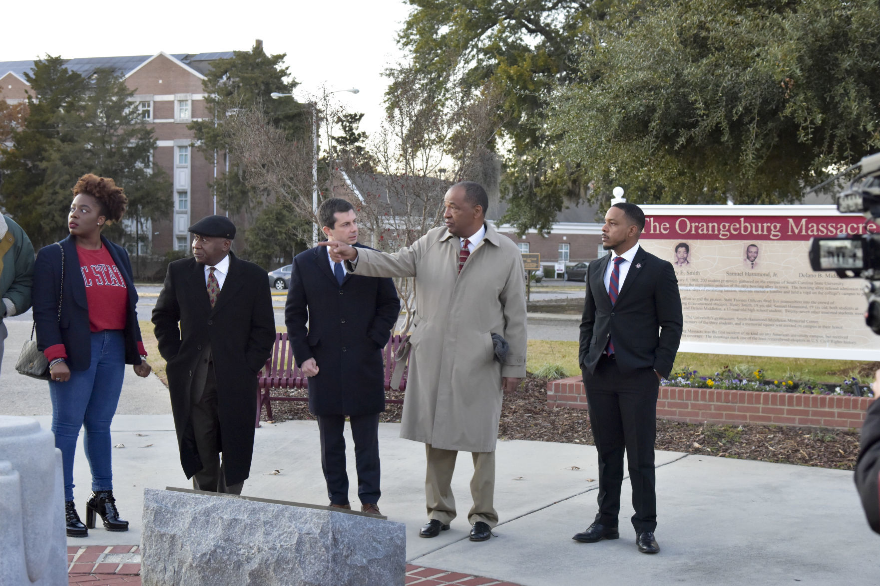 Mayor Pete tours S.C. State